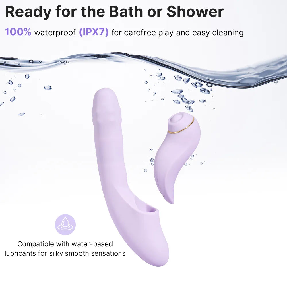 SVAKOM Duoglow Thrusting and Pulsing