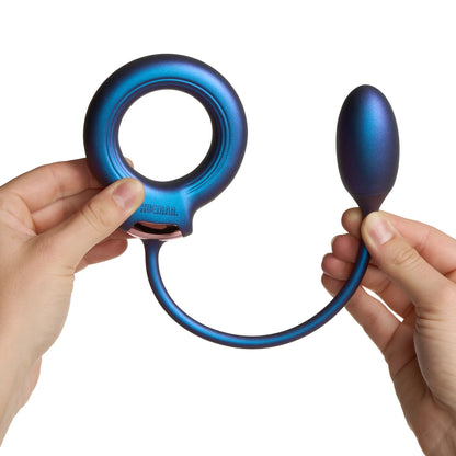 Hueman - Eclipse Cock Ring With Anal Ball