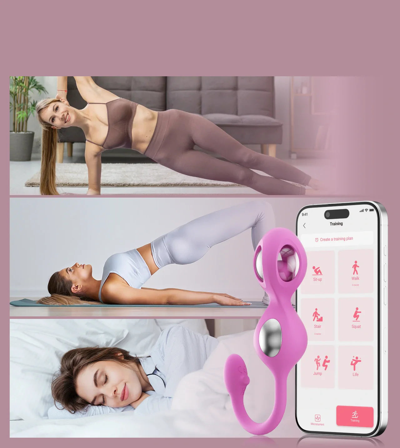 Honey Play Box - Elektra E-Stim Kegal App Controlled Trainer Set