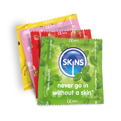 Skins Flavoured Condoms - Four Flavours