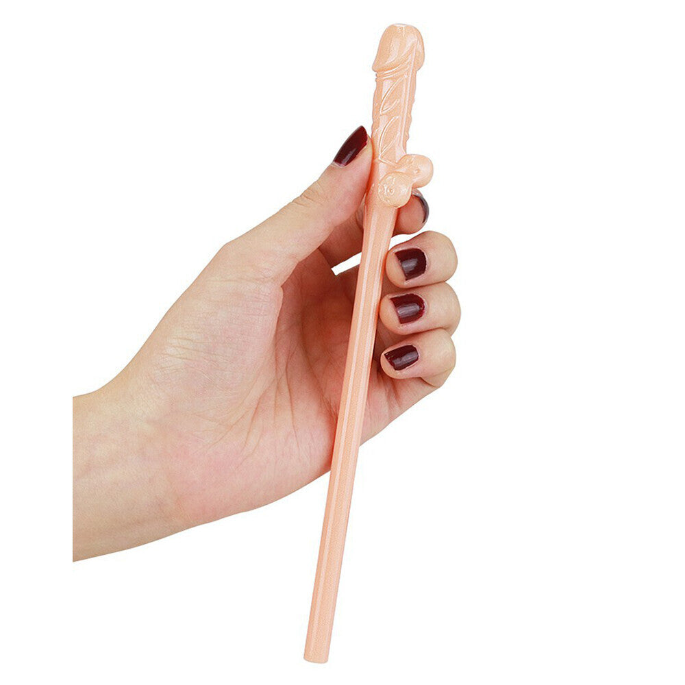 Pack Of 9 Straws - Flesh