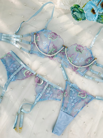 FloraL Pearl Thong