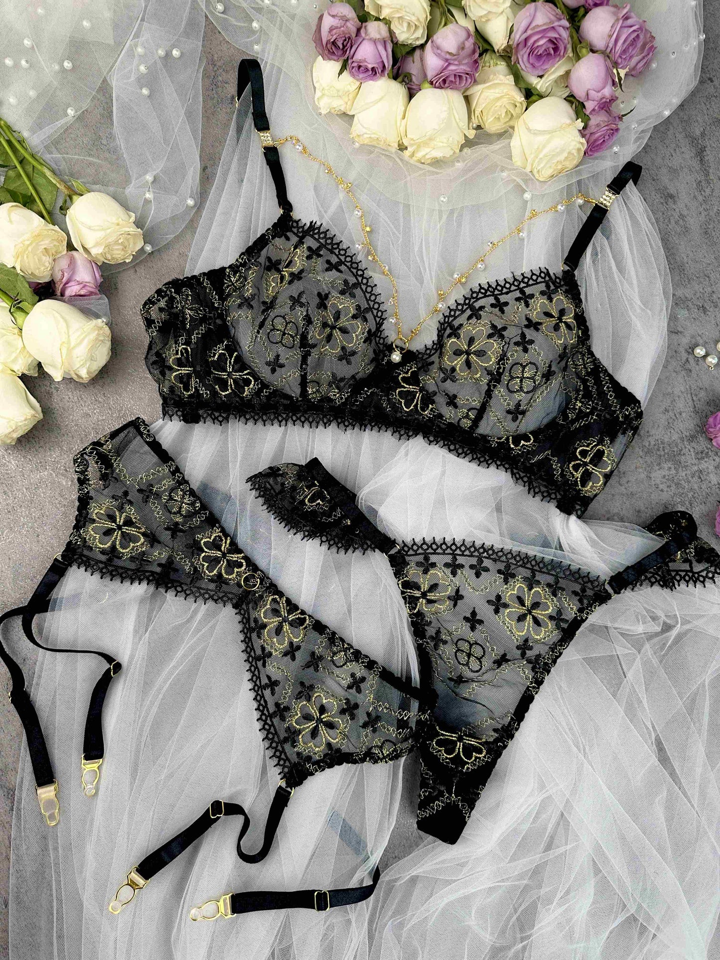 Golden Clover Bra