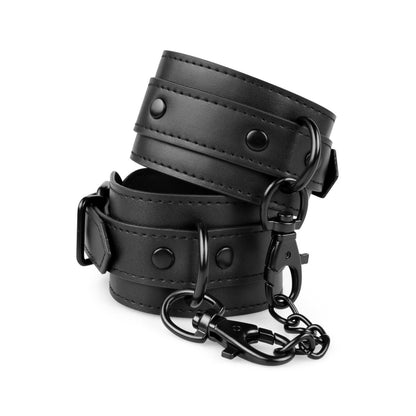 Faux Leather Handcuffs
