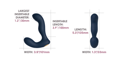 SVAKOM Iker Neo Interactive Pulsating Prostate Vibrator