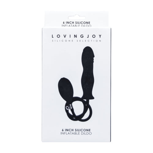 6 Inch Silicone Inflatable Dildo