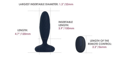SVAKOM - Jordan App Controlled Thrusting Anal Vibrator