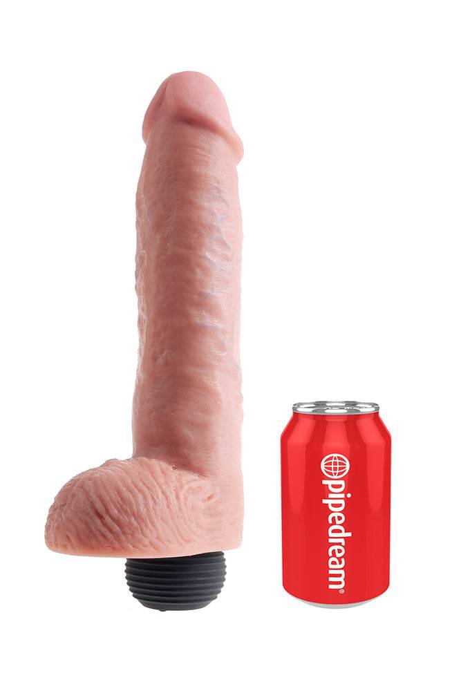 King Cock 11 Inch Squirting Cock With Balls