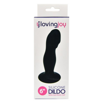 Loving Joy 6 Inch Silicone Dildo With Suction Cup