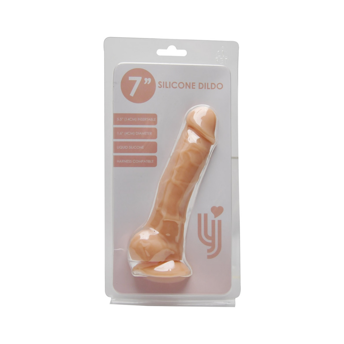 Loving Joy 7 Inch Realistic Siicone Dildo With Suction Cup