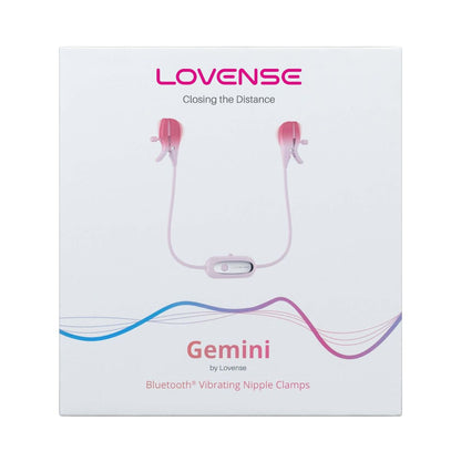 LOVENSE - Gemini - App Controlled Nipple Clamps