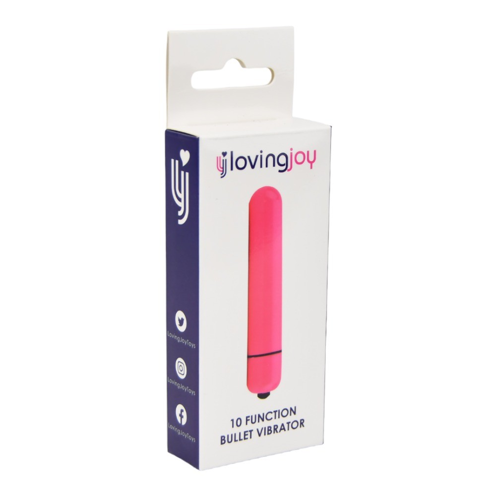 Loving Joy 10 Function Pink Bullet
