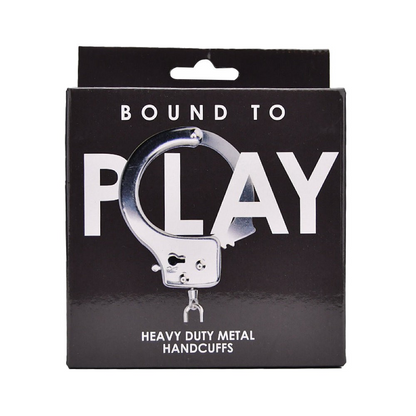 Bound To Play Metal Handcuffs