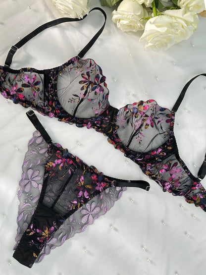Midnight Blossom 2 Piece Set