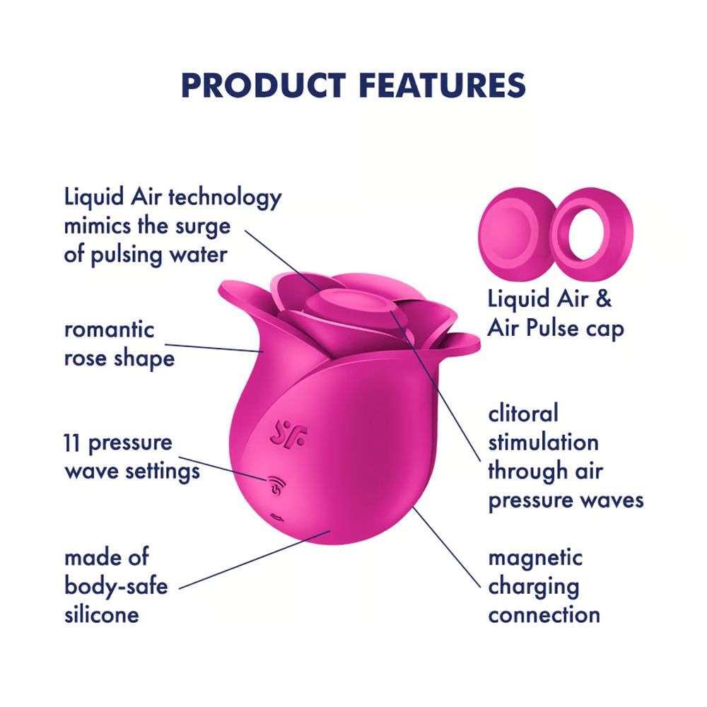Satisfyer Pro 2 - Modern Blossom Rose (Sucks & Pulses)