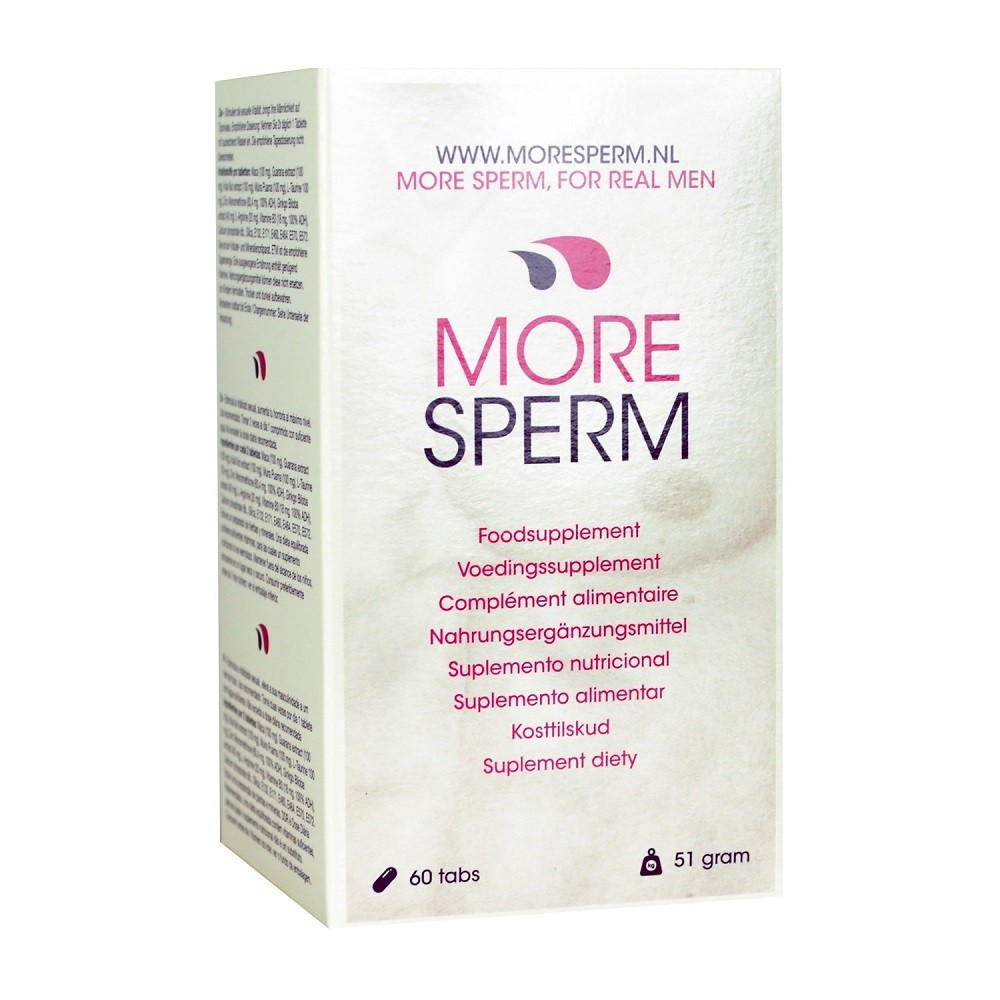 More Sperm Production Tablets - 60 pack