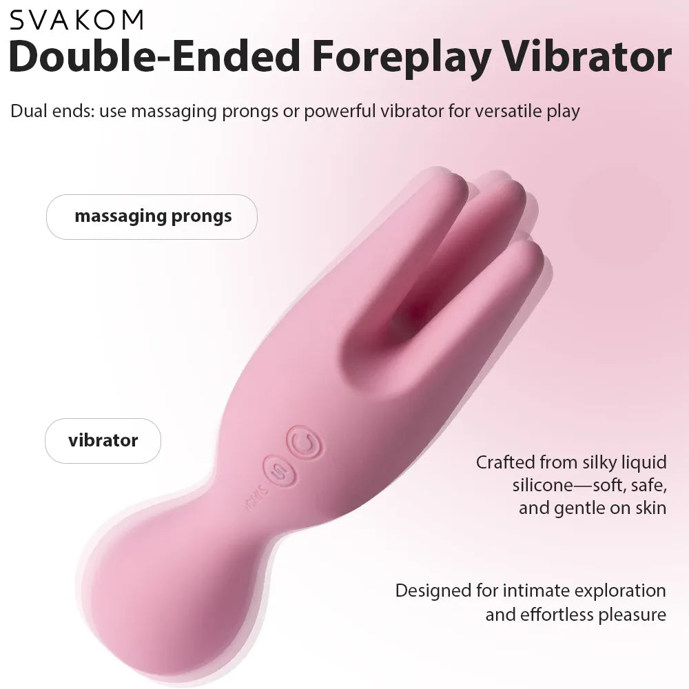SVAKOM - Nymph Double Ended Foreplay Vibrator