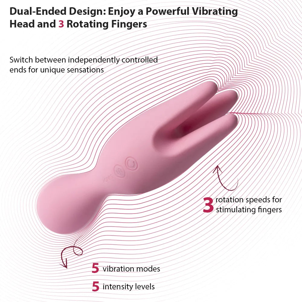 SVAKOM - Nymph Double Ended Foreplay Vibrator