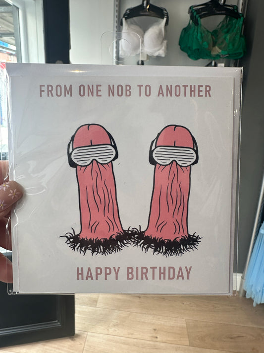 From One Nob To Another Card