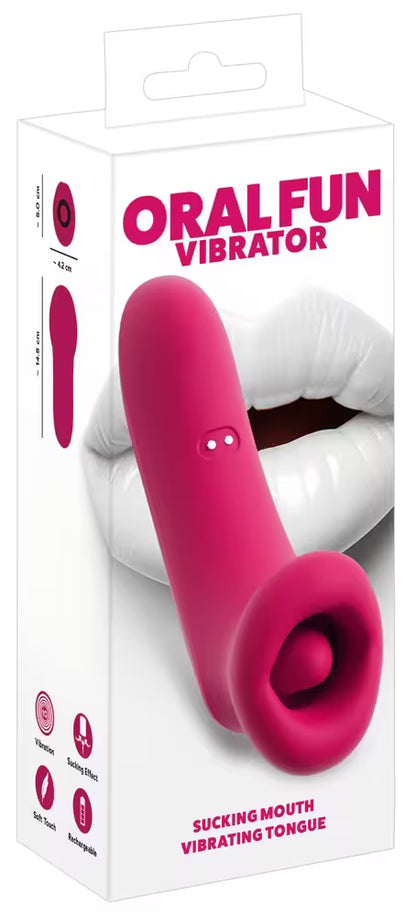 Oral Fun Sucking Mouth Vibrating Tongue