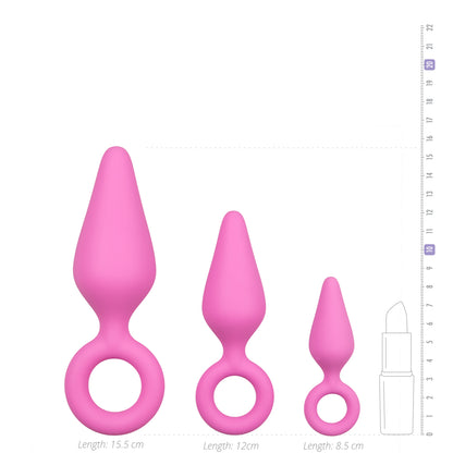 Pointy Plug Set With Pull Ring