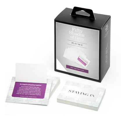 Fifty Shades Of Grey - Date Night Idea Cards