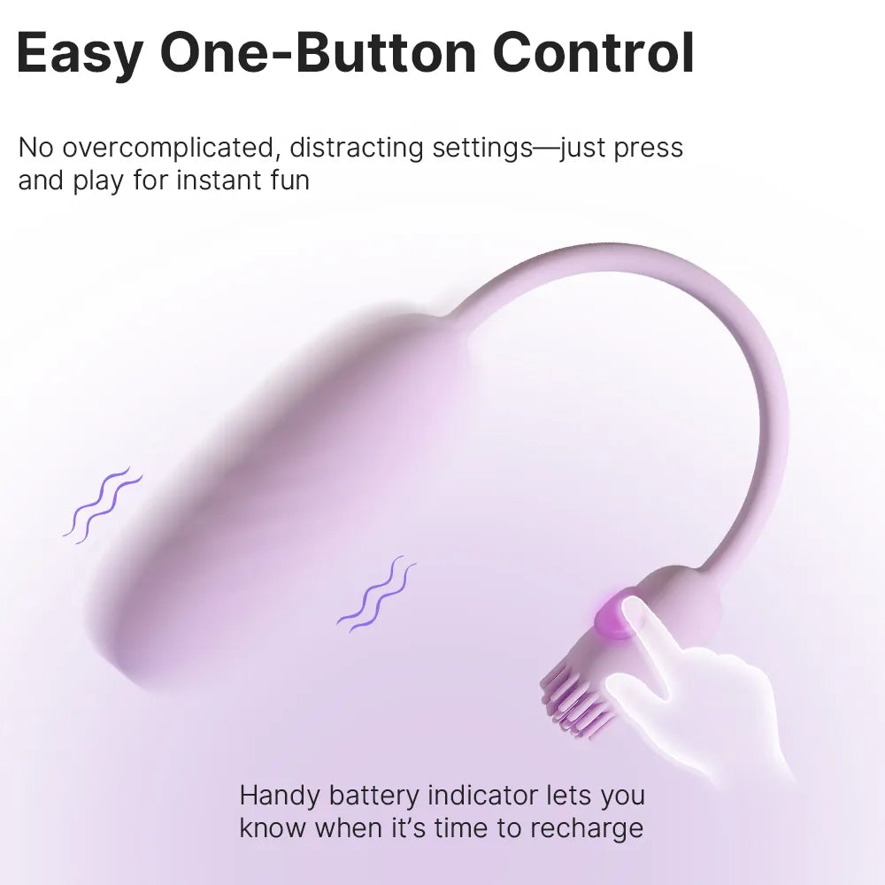SVAKOM - Plume Brush Tail App Controlled Bullet/Egg