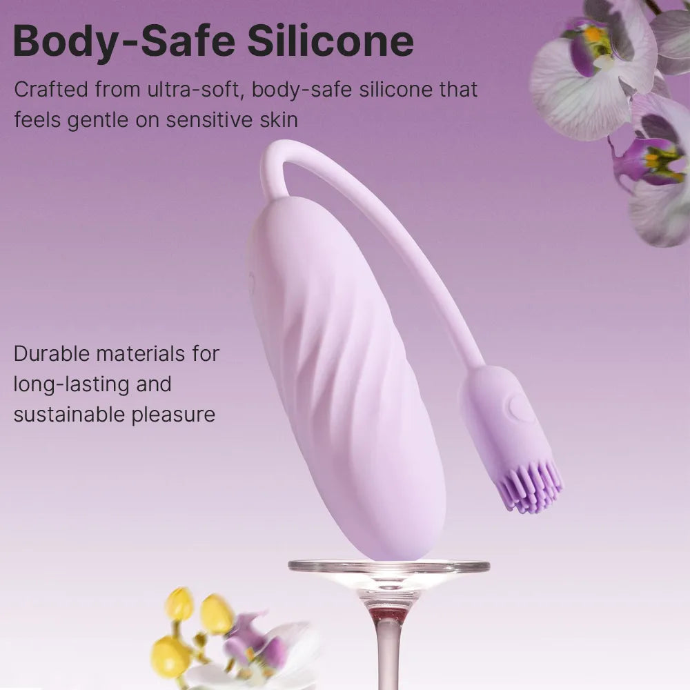 SVAKOM - Plume Brush Tail App Controlled Bullet/Egg