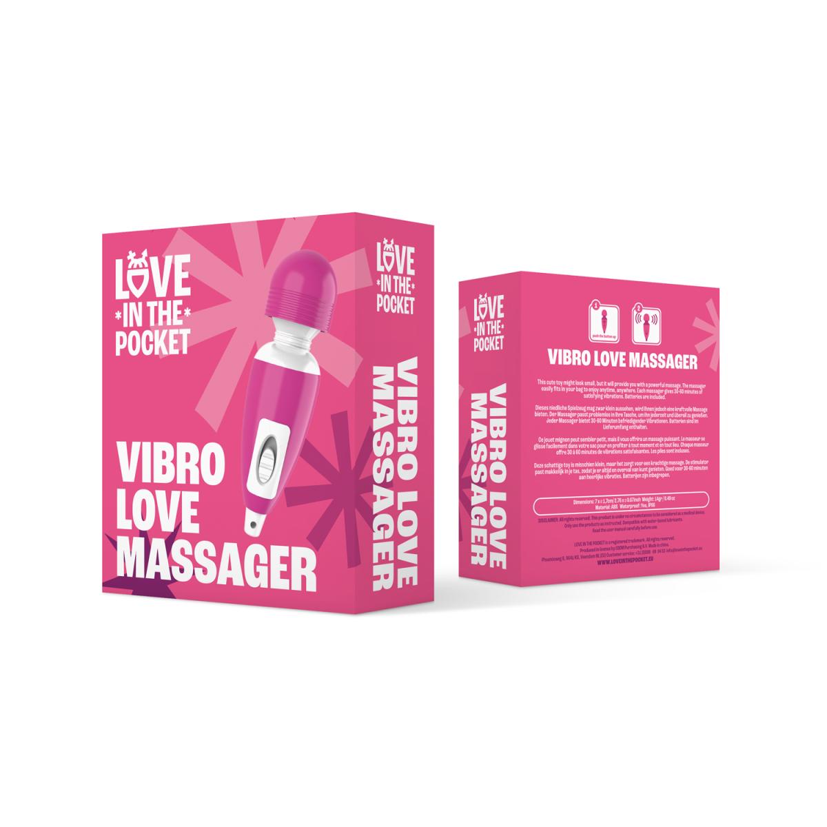 Love In The Pocket Vibro Love Massager Keyring