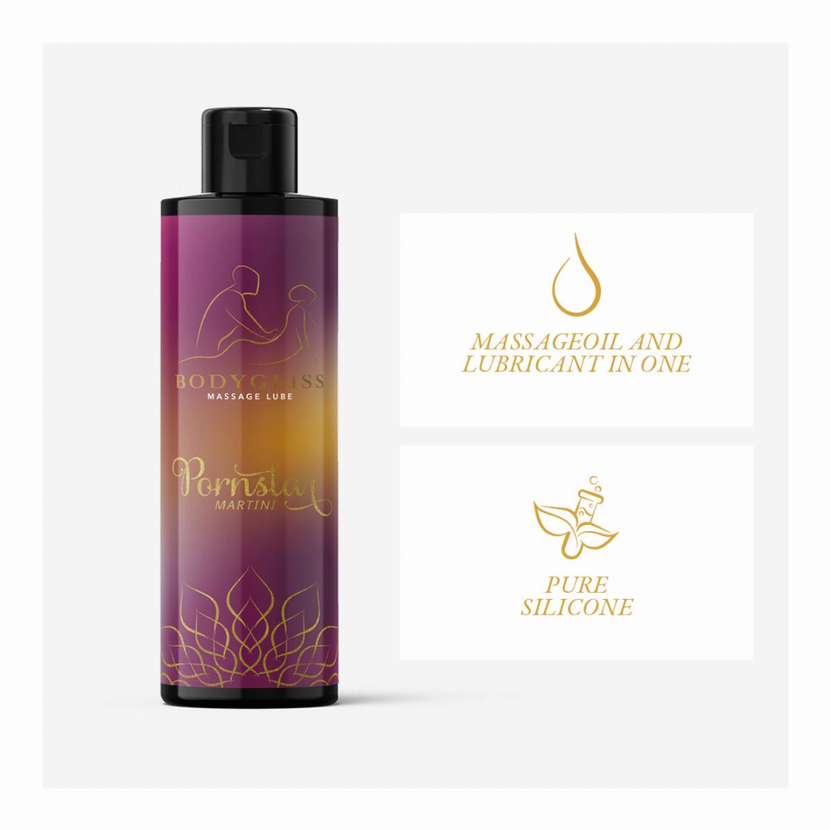 Bodygliss - Massage Oil & Lubricant - Pornstar Martini