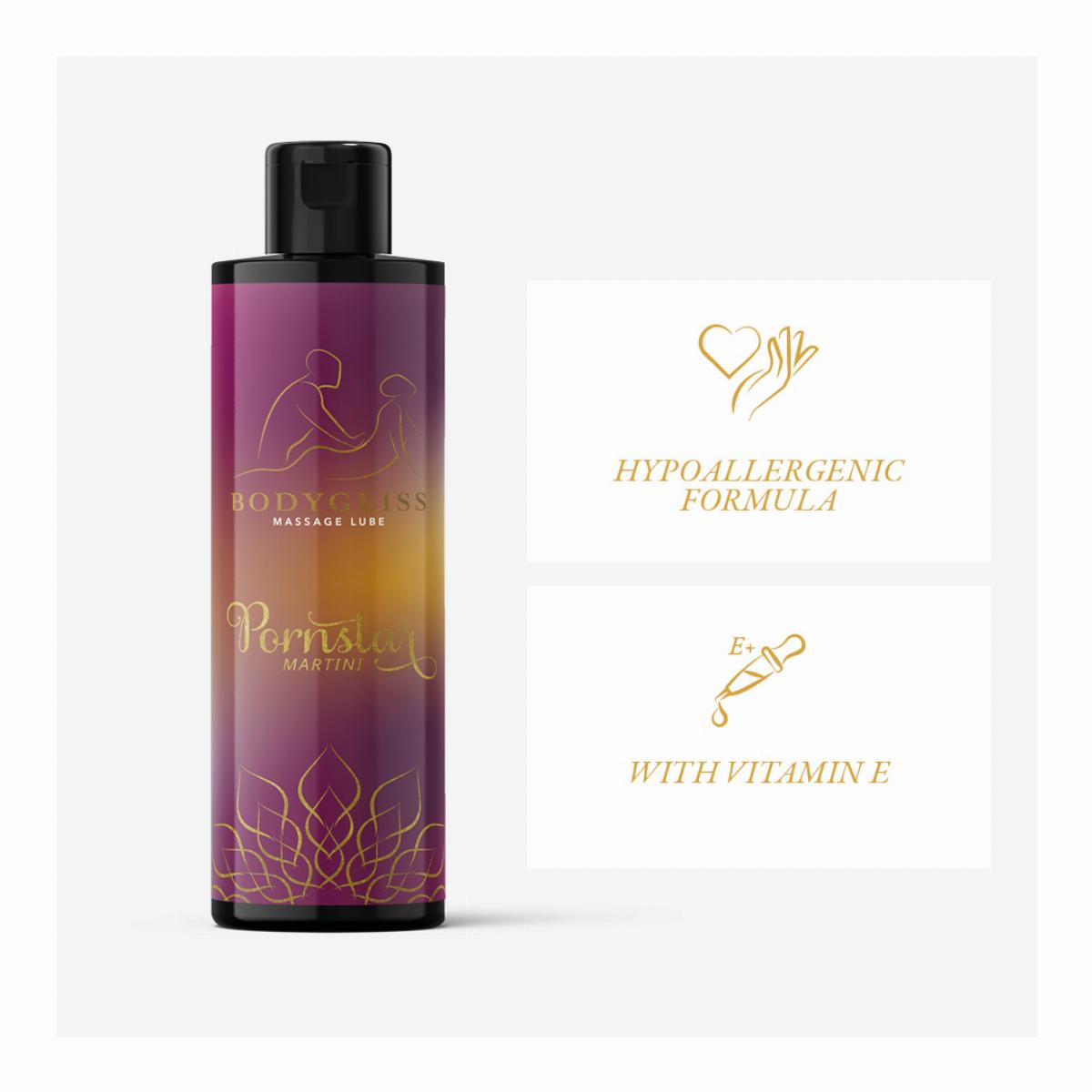 Bodygliss - Massage Oil & Lubricant - Pornstar Martini