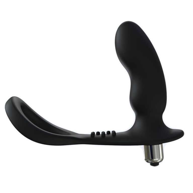 Vibrating Prostate Massager With Cock Ring