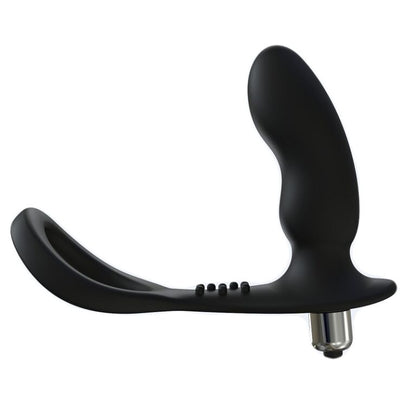 Vibrating Prostate Massager With Cock Ring