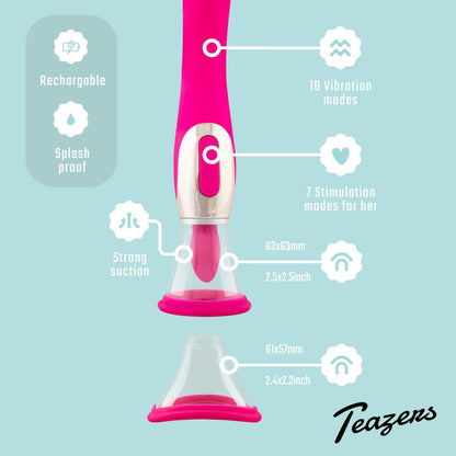 Pleasure Pump With G-Spot Vibrator