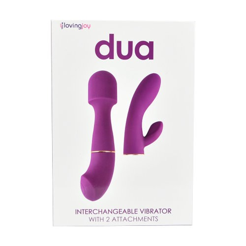 Loving Joy DUA Interchangeable Vibrator With 2 Attachments
