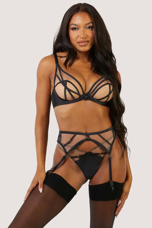 Ramona Mesh Suspender Belt