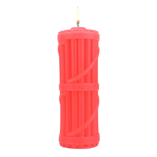 Bound To Play, Hot Wax Candle Red