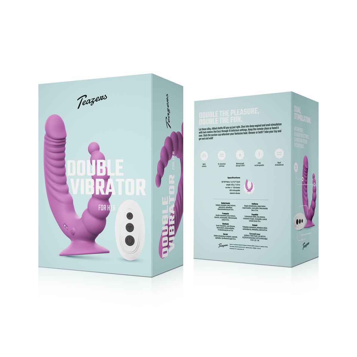 Remote Controlled Double Vibrator