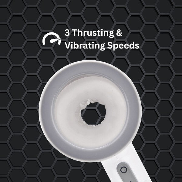 REV Thrusting And Vibrating Male Masturbator