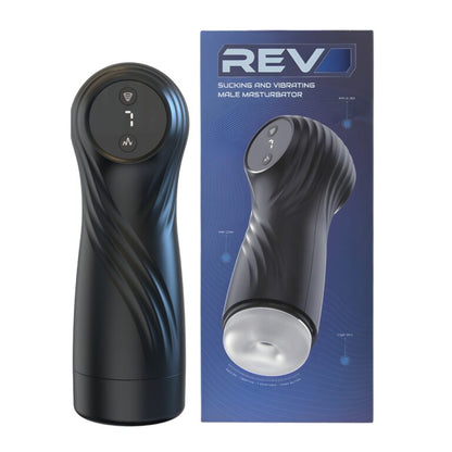 REV Sucking & Vibrating Male Masturbator
