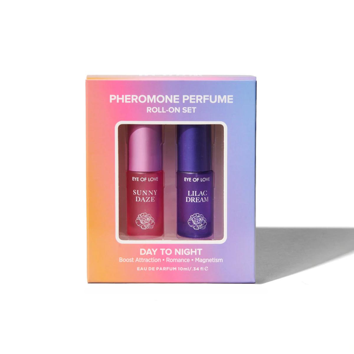 Eye Of Love Pheremone Day To Night Roll On Set 10ml
