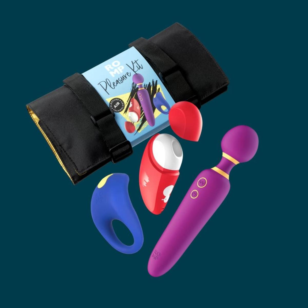 Romp Pleasure Kit 3 Vibrators