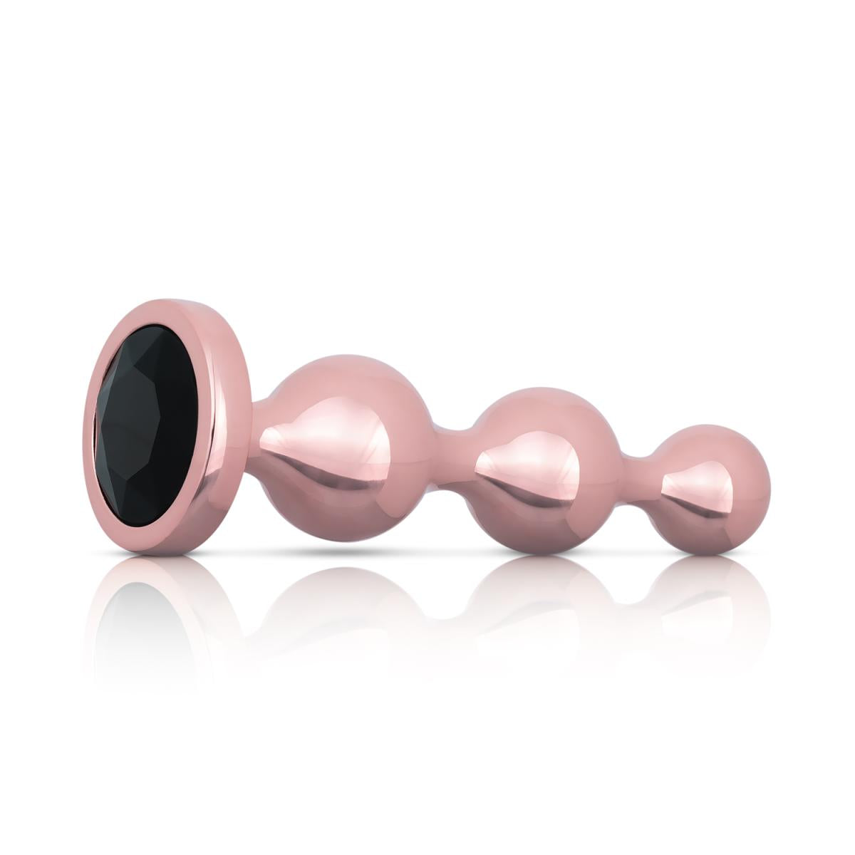 Rosy Gold Metal Butt Plug Set