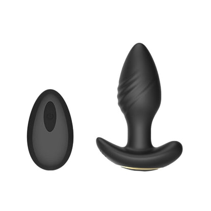 Toosh Remote Controlled Rotating & Vibrating Plug