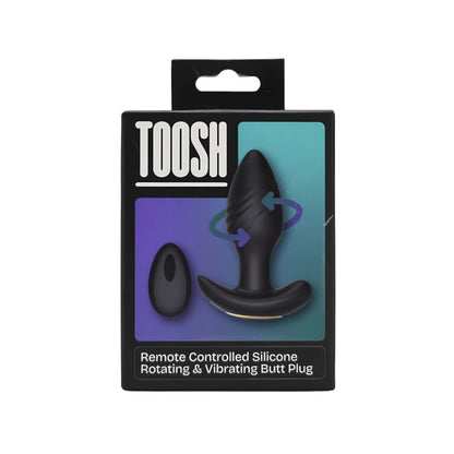 Toosh Remote Controlled Rotating & Vibrating Plug