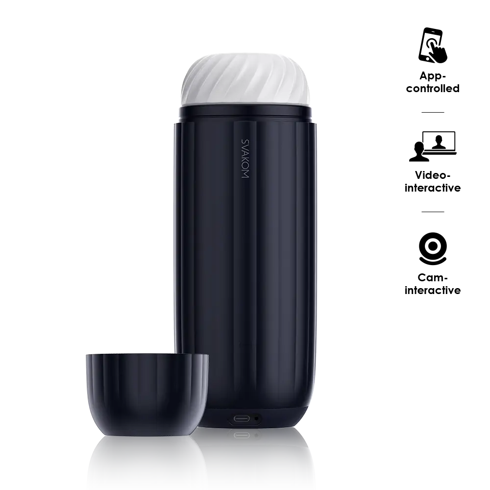 SVAKOM - Sam Neo 2 App Controlled Sucking & Vibrating Masturbator