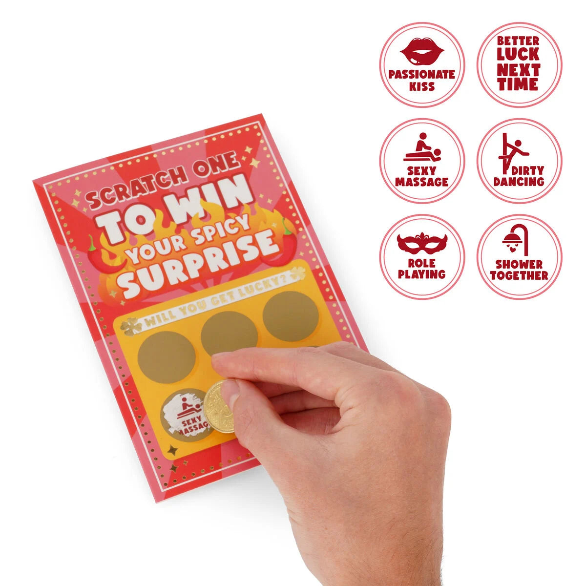 Spicy Scratch Off Greeting Card