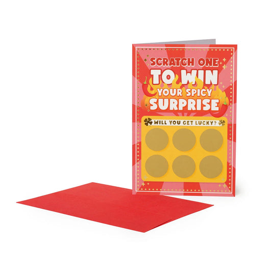 Spicy Scratch Off Greeting Card