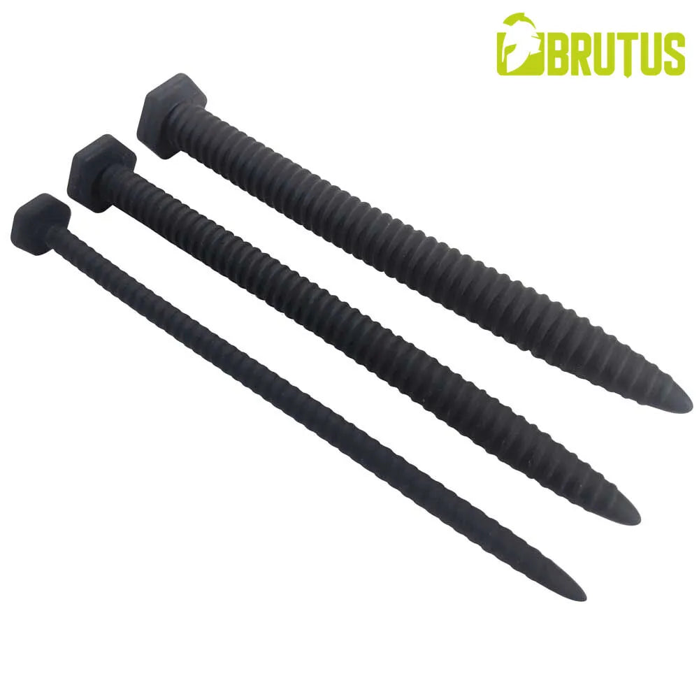 Screw You! 3 PC Ribbed Silicone Sounds Set