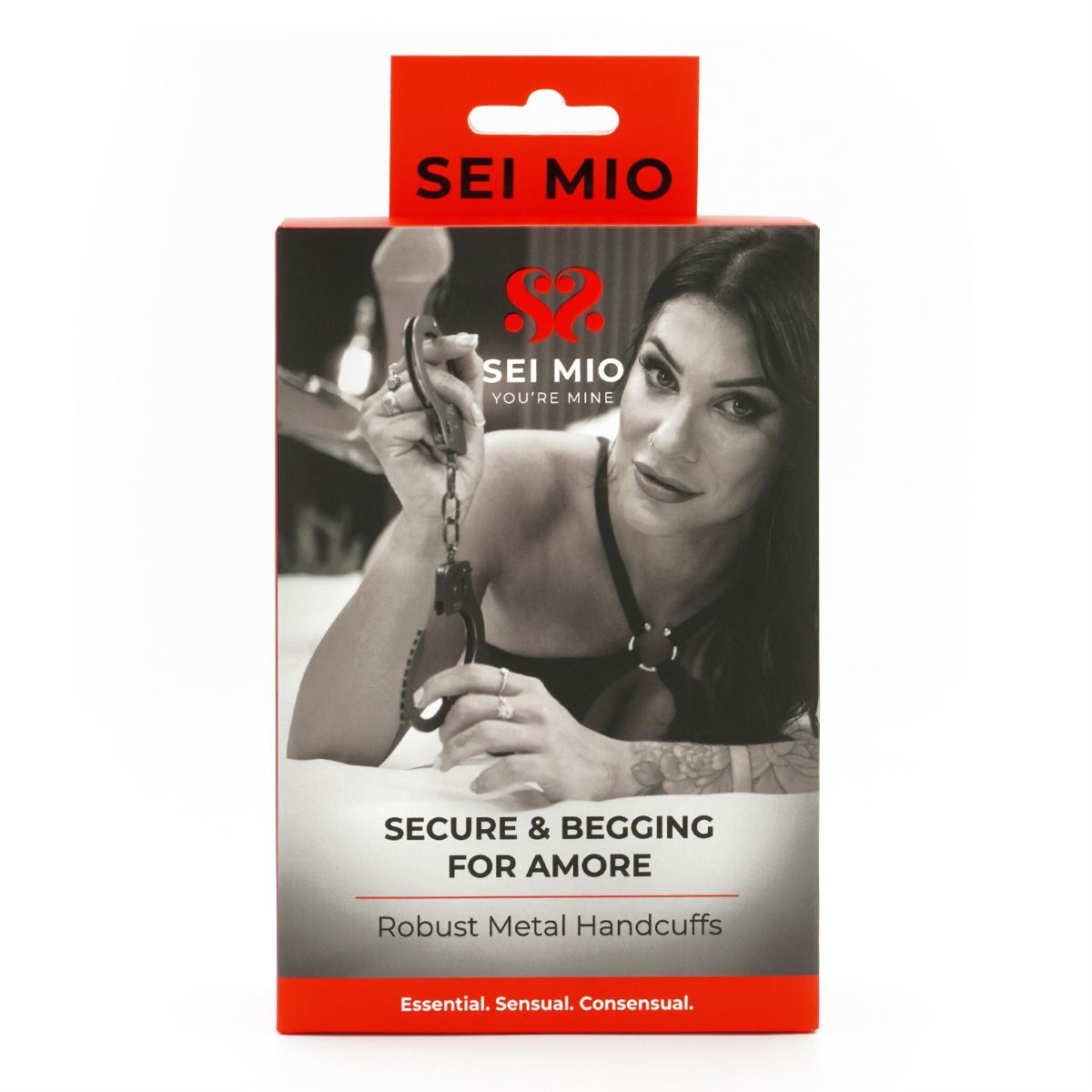 Sei Mio - Secure & Begging For Amore Robust Metal Handcuffs